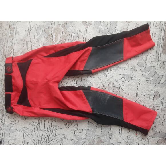 Fasthouse Men's Red Motocross Dirt Bike Racing Pants Size M - Picture 3 of 5